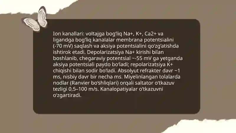 Membranalar tuzilishi va signal o‘tkazishga tayanch rollari 4