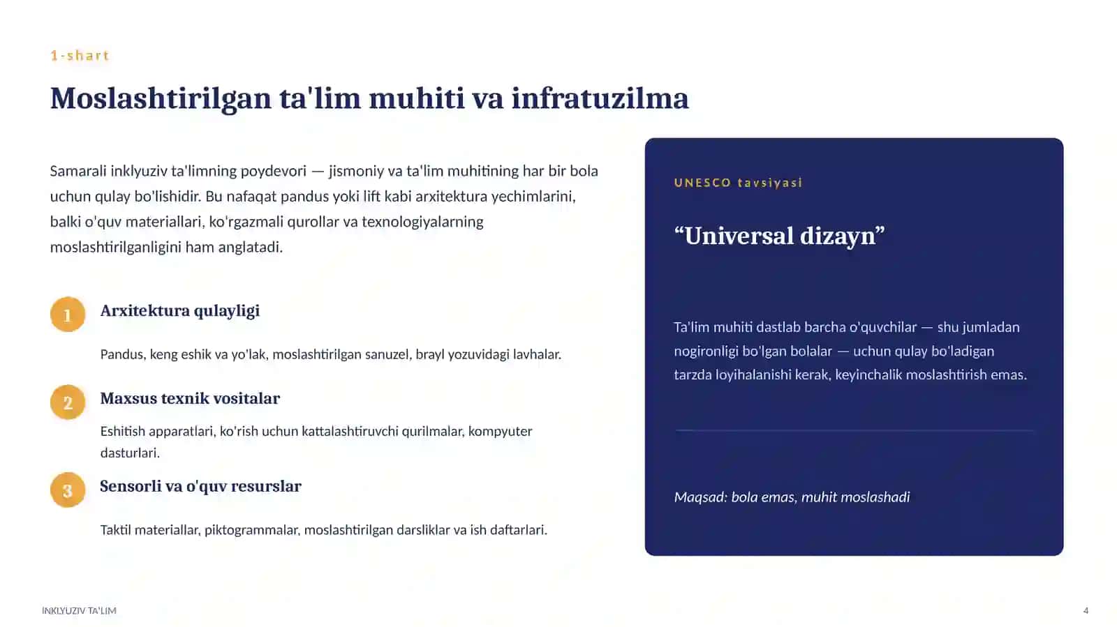 PEDAGOGIK TADQIQOT - Inklyuziv ta'lim 4