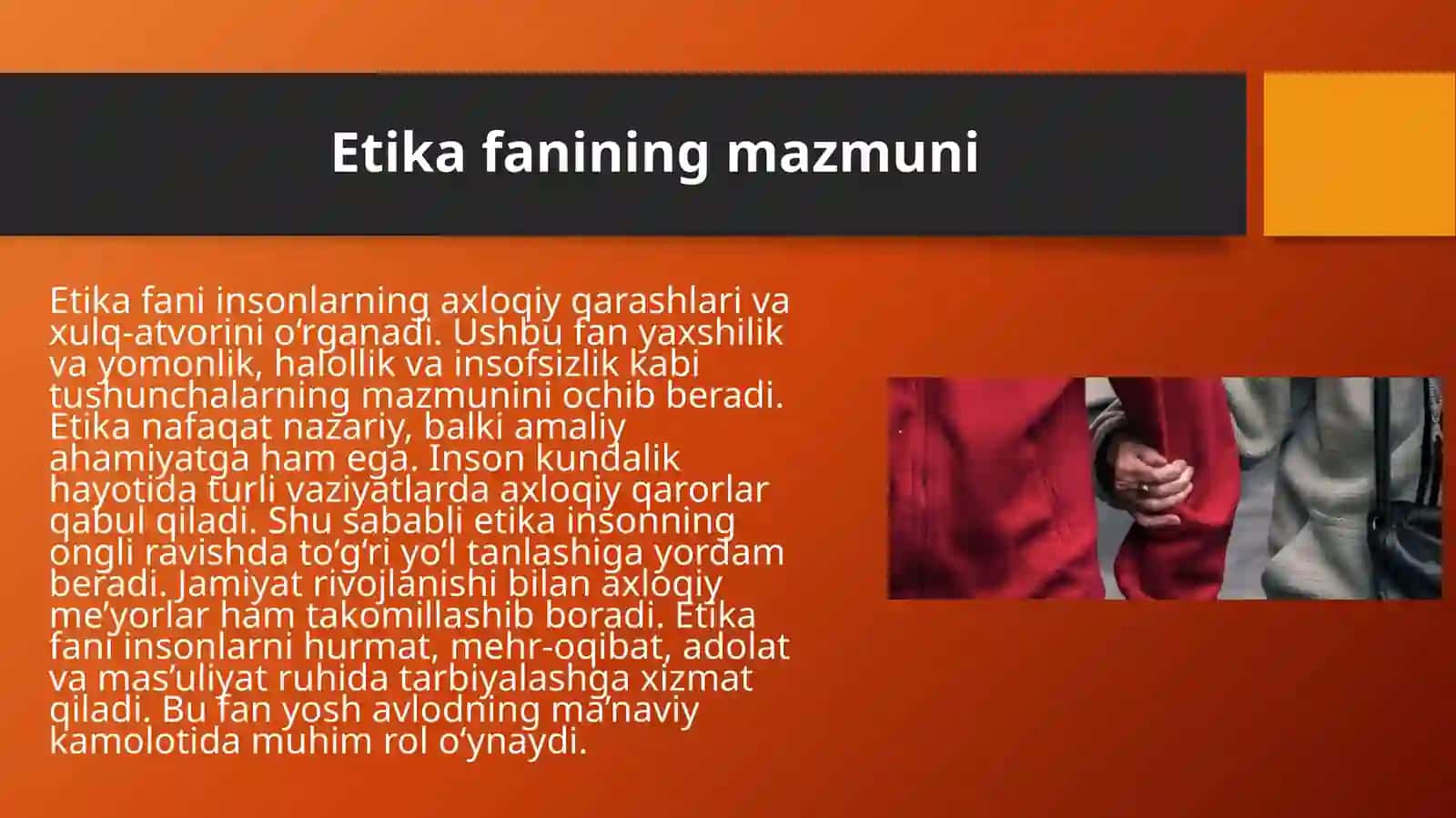 Etika(Axloq falsafasi) 4