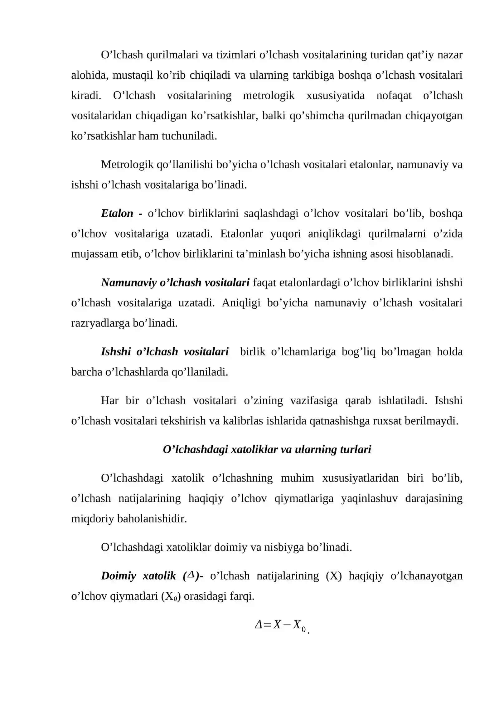Kundalik hayotdagi o'lchashlar 4