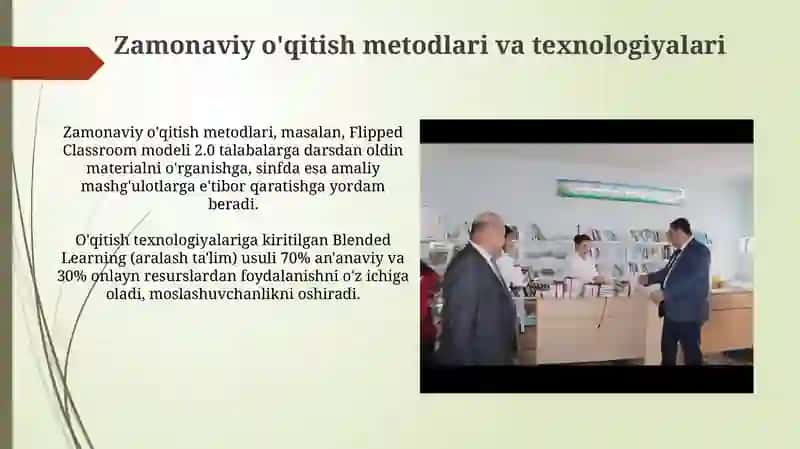 Zamonaviy tarbiya fani o‘qituvchisiga qo'yiladigan talablar 4