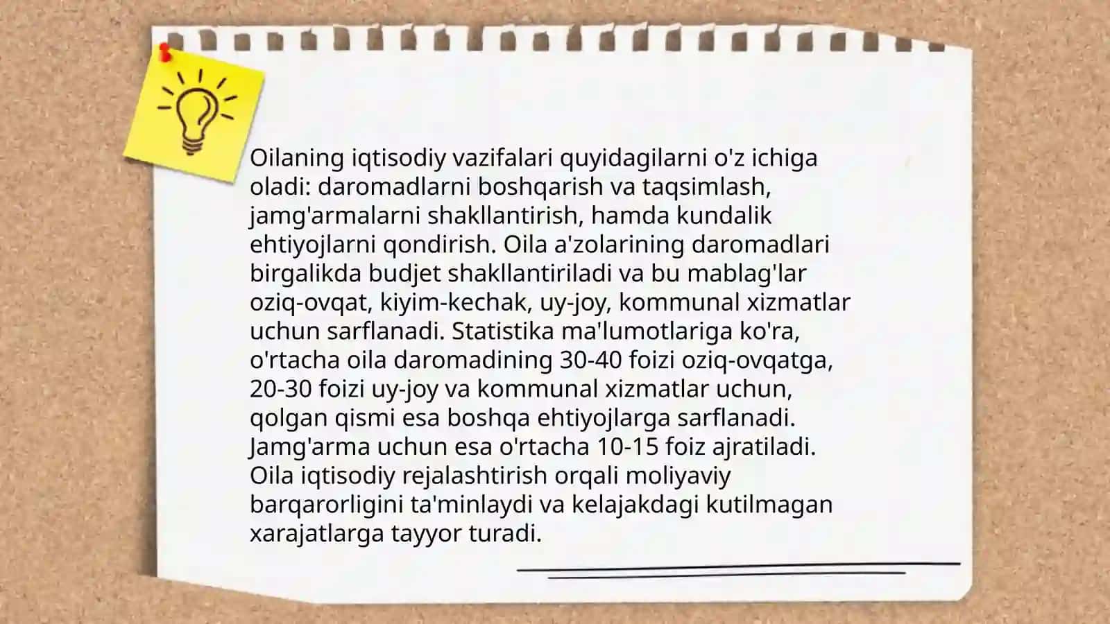 Hozirgi zamon oilasining asosiy vazifalari 4