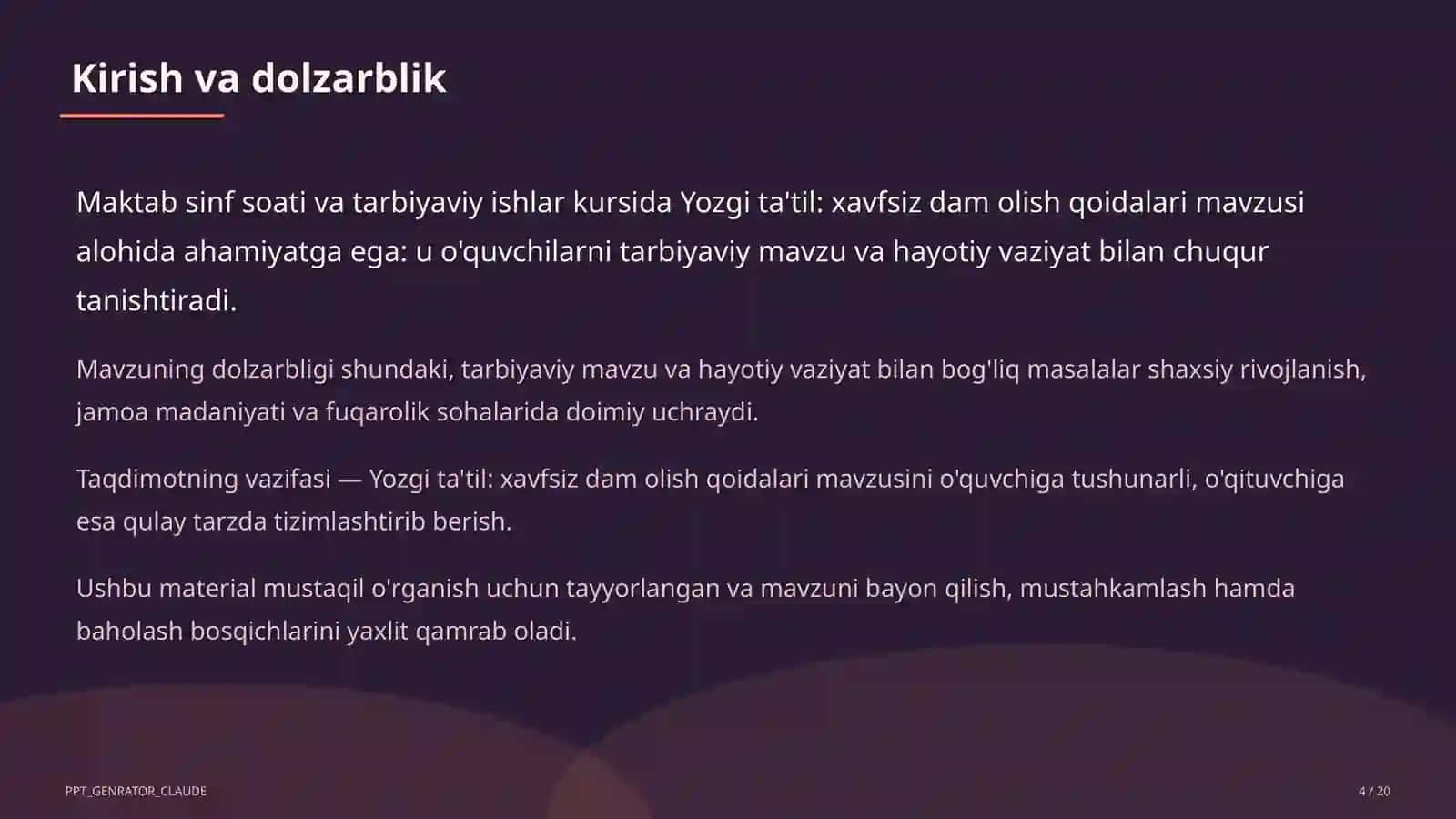 Yozgi ta'til: xavfsiz dam olish qoidalari 4