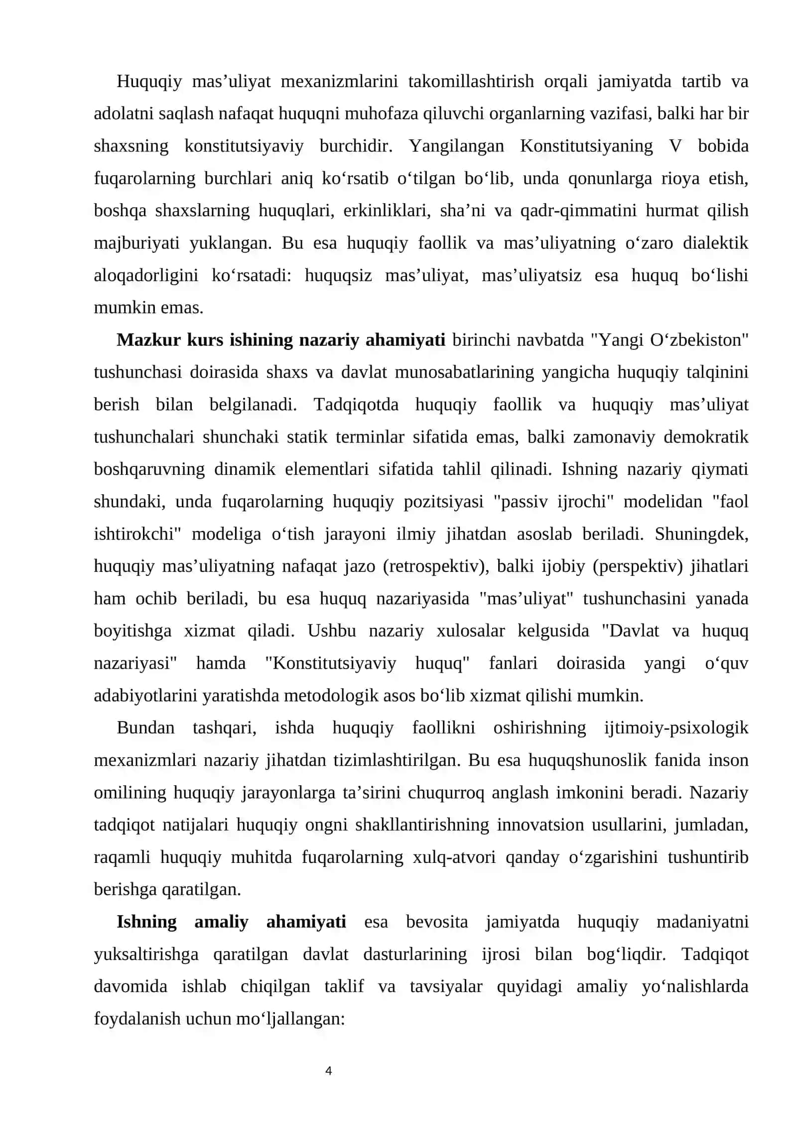 Huquqiy faollik va fuqarolarning huquqiy mas'uliyati 4