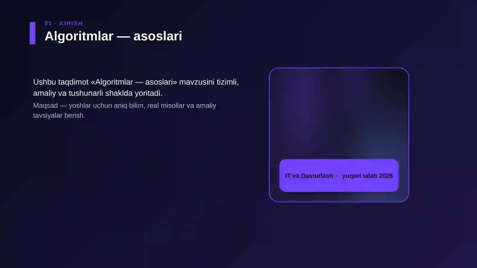 Algoritmlar — asoslari 4
