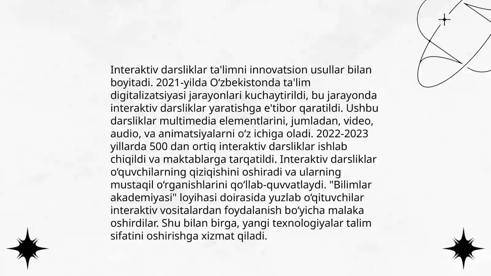 Talimda zamonaviy texnologiyalar boyicha idrok xaritasini tuzish 4