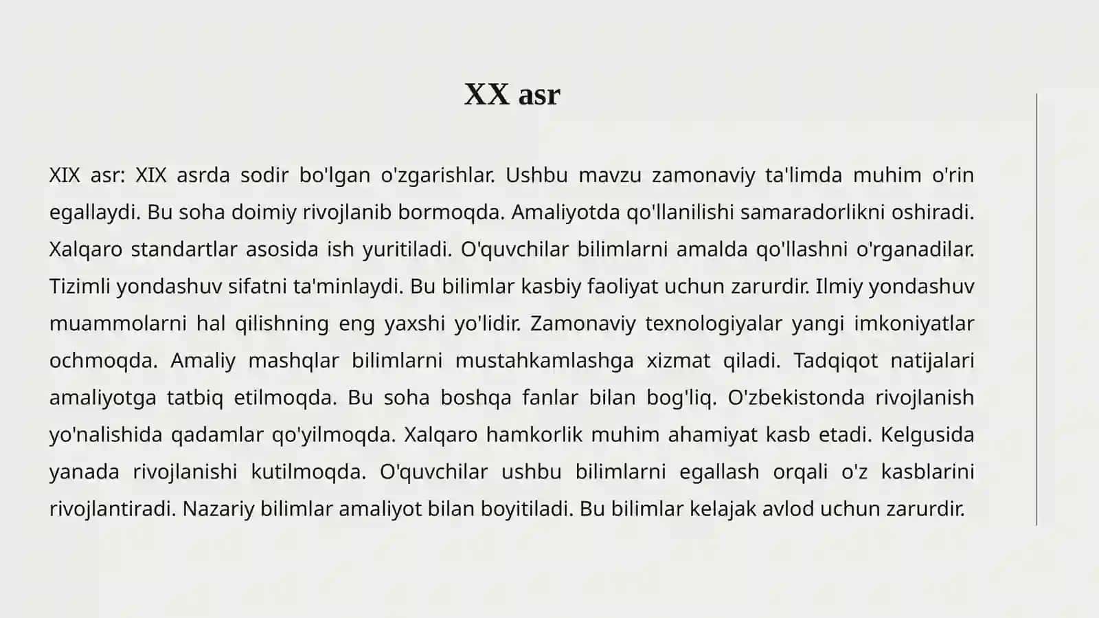 IJTIMOIY O'ZGARISHLAR 4