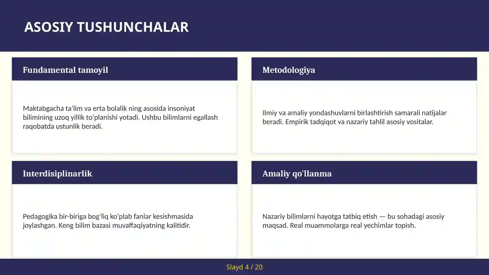 Maktabgacha ta'lim va erta bolalik 4