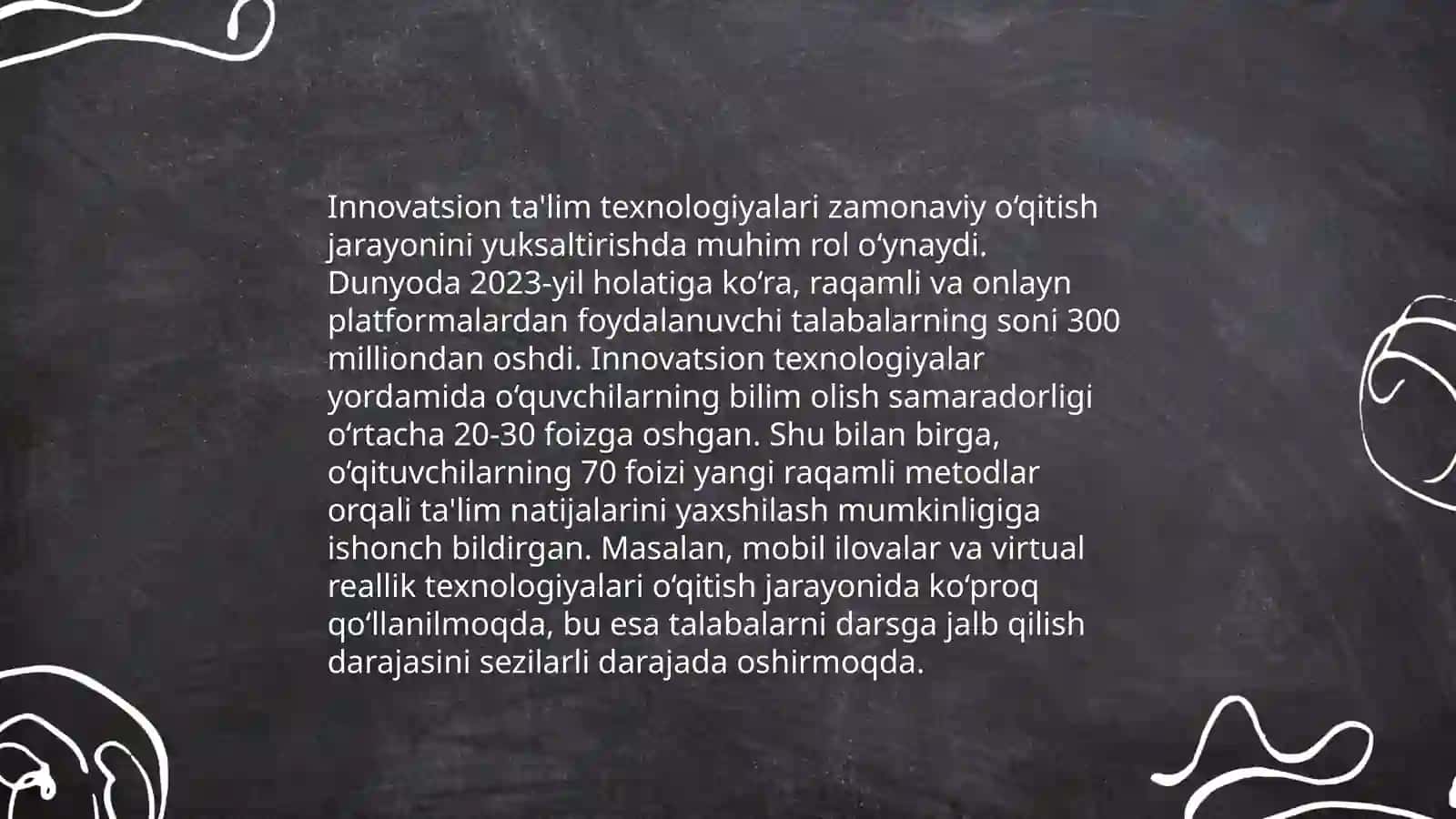 Boʻlajak o'qtuvchilarni kirativligini rivojlantirish metodikasi 4