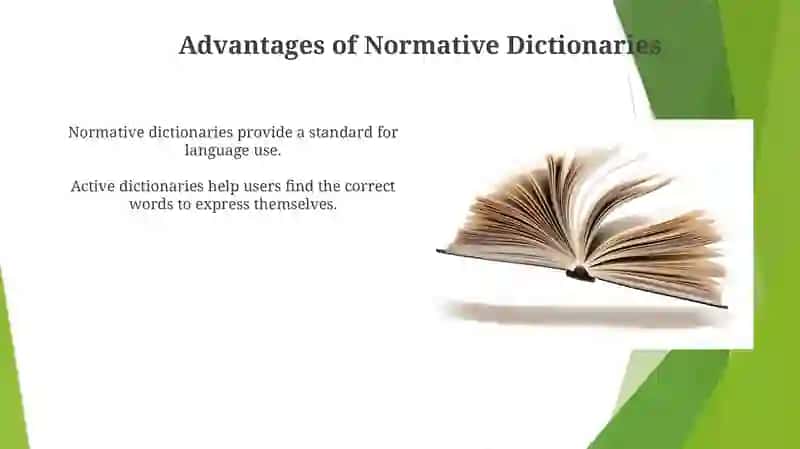 Active and Passive Dictionaries 4
