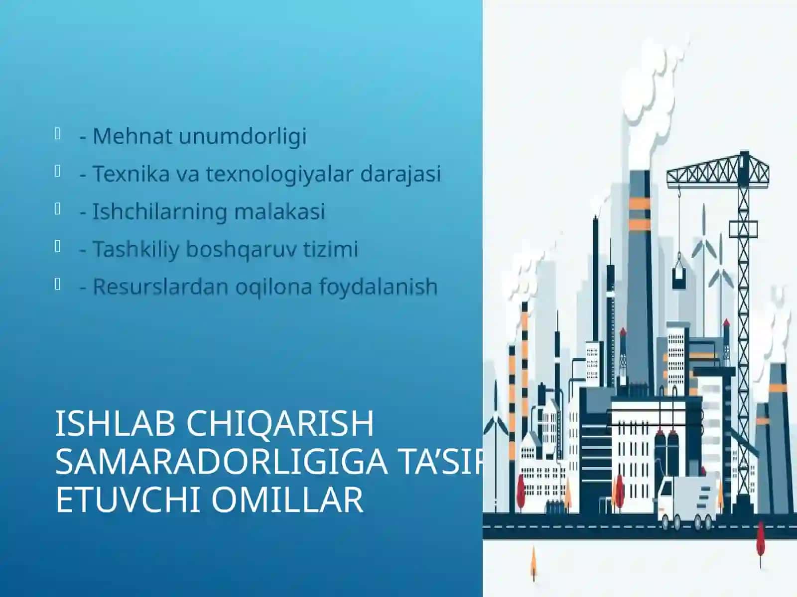 Ishlabchiqarish samaradorligi 4