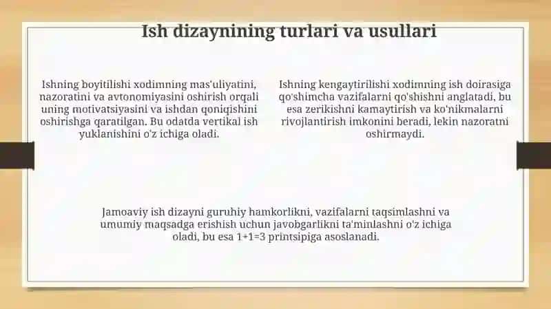 Ishorinlar initahlil qilish va loyihalash yondashuvlari 4