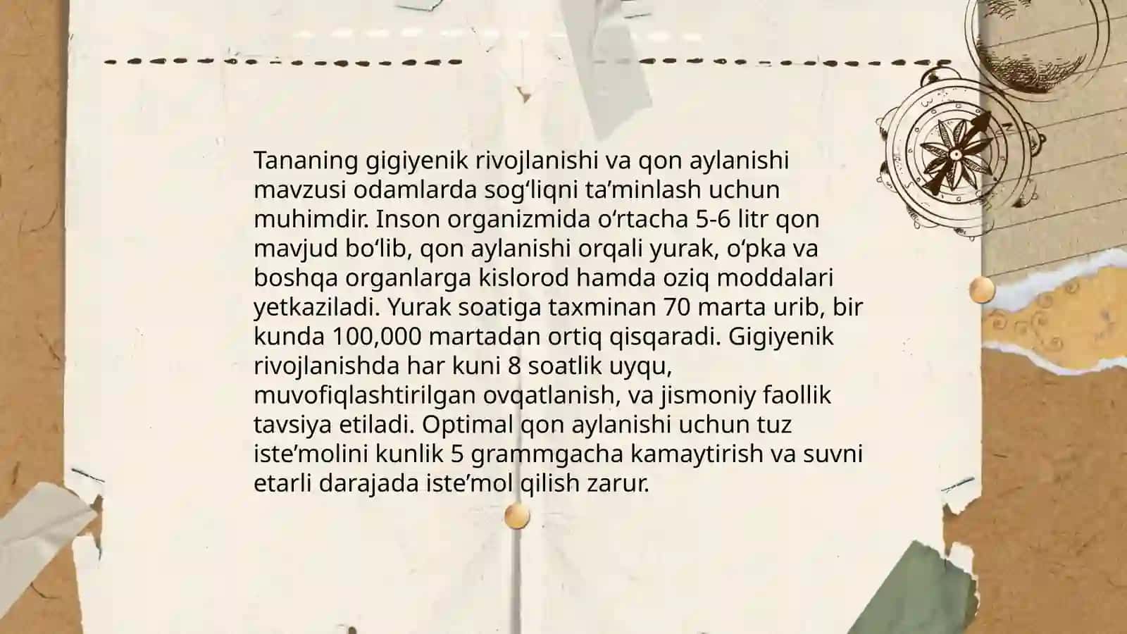 Qon tizimining yoshga doir fiziologiyasi va gigiyenasi 4