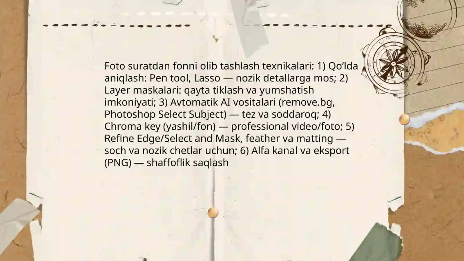 Fon o'zgartirish kerak 4