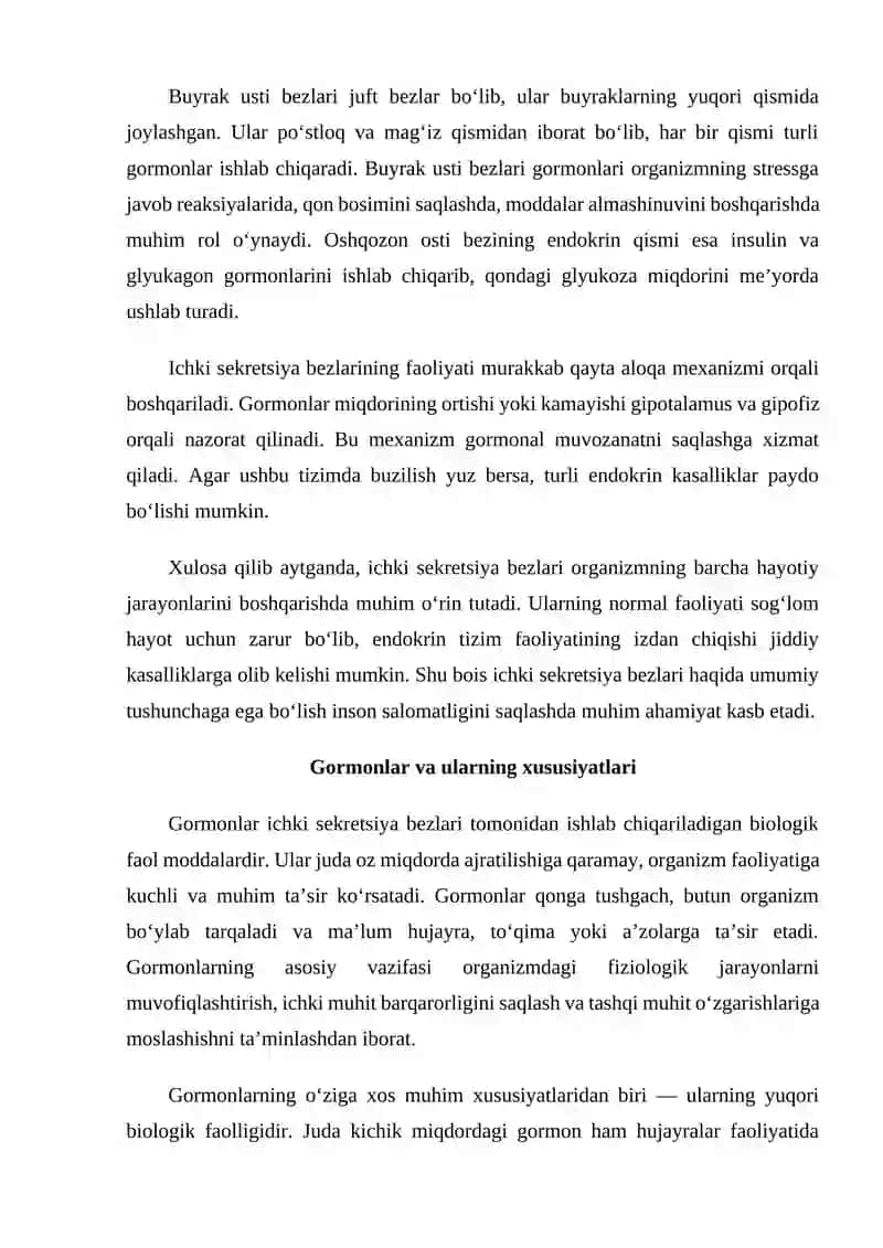 Ichki sekretsiya bezlari fiziologiyasi 4