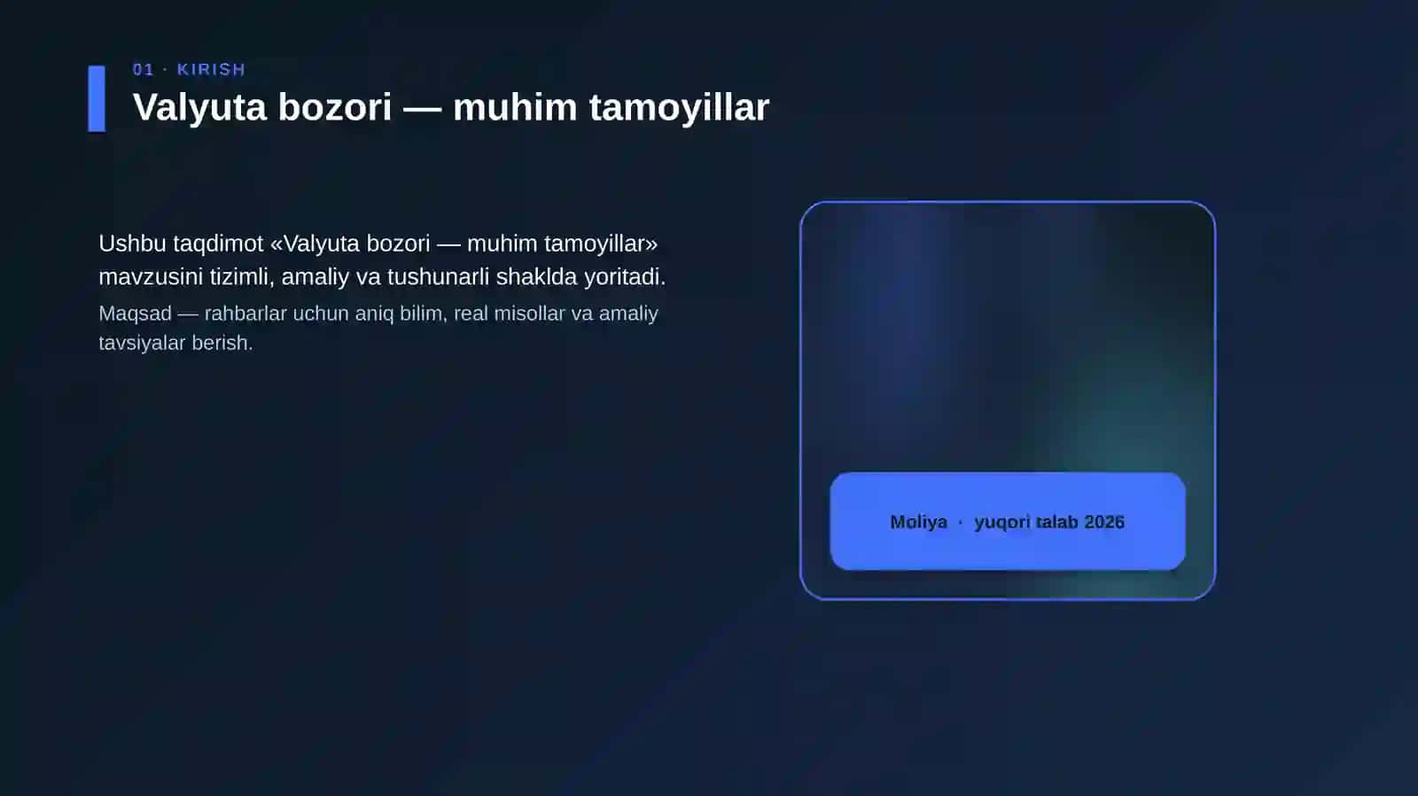 Valyuta bozori — muhim tamoyillar 4
