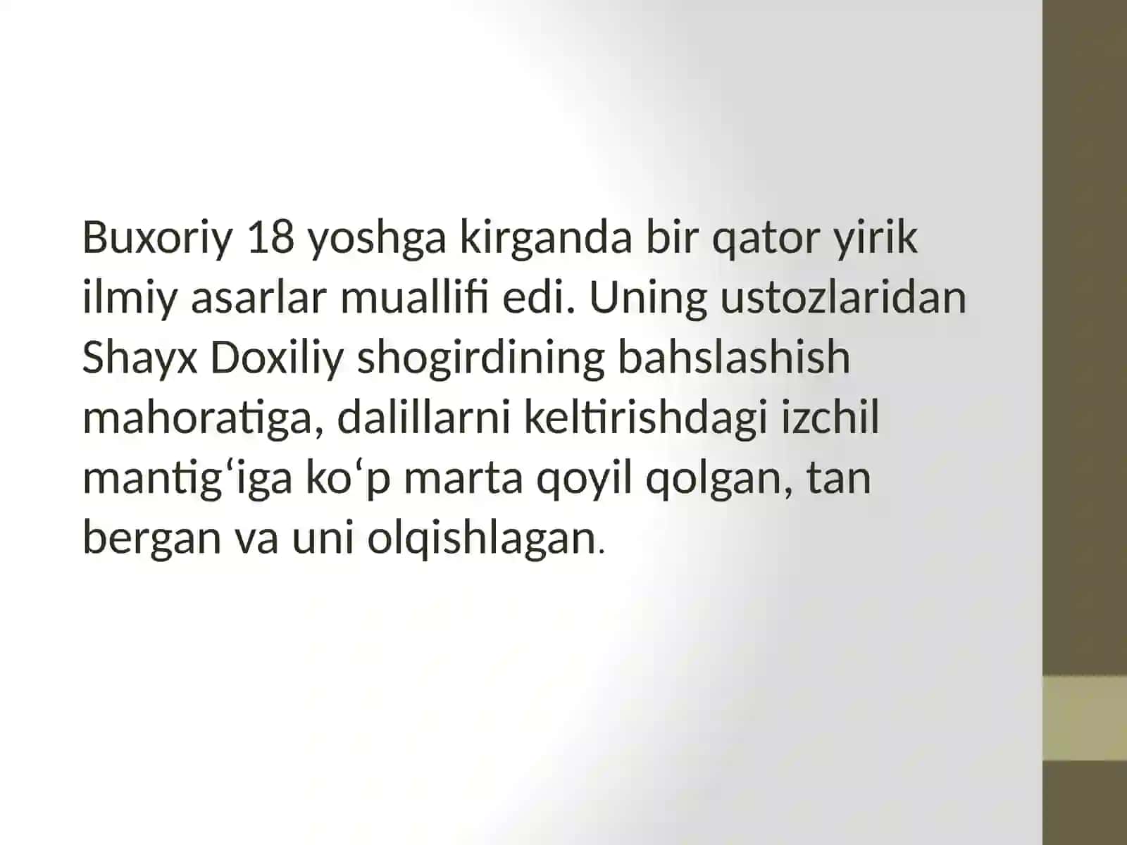 IMOM AL-BUXORIY 4