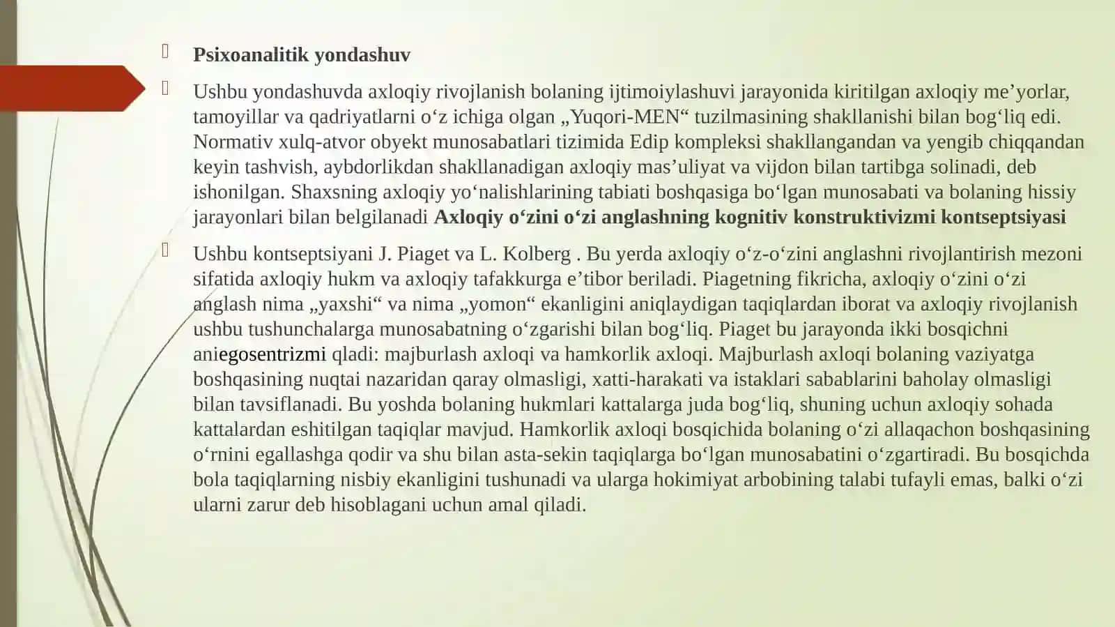Sensibilizatsiyani psixologik yoʻllari. 4