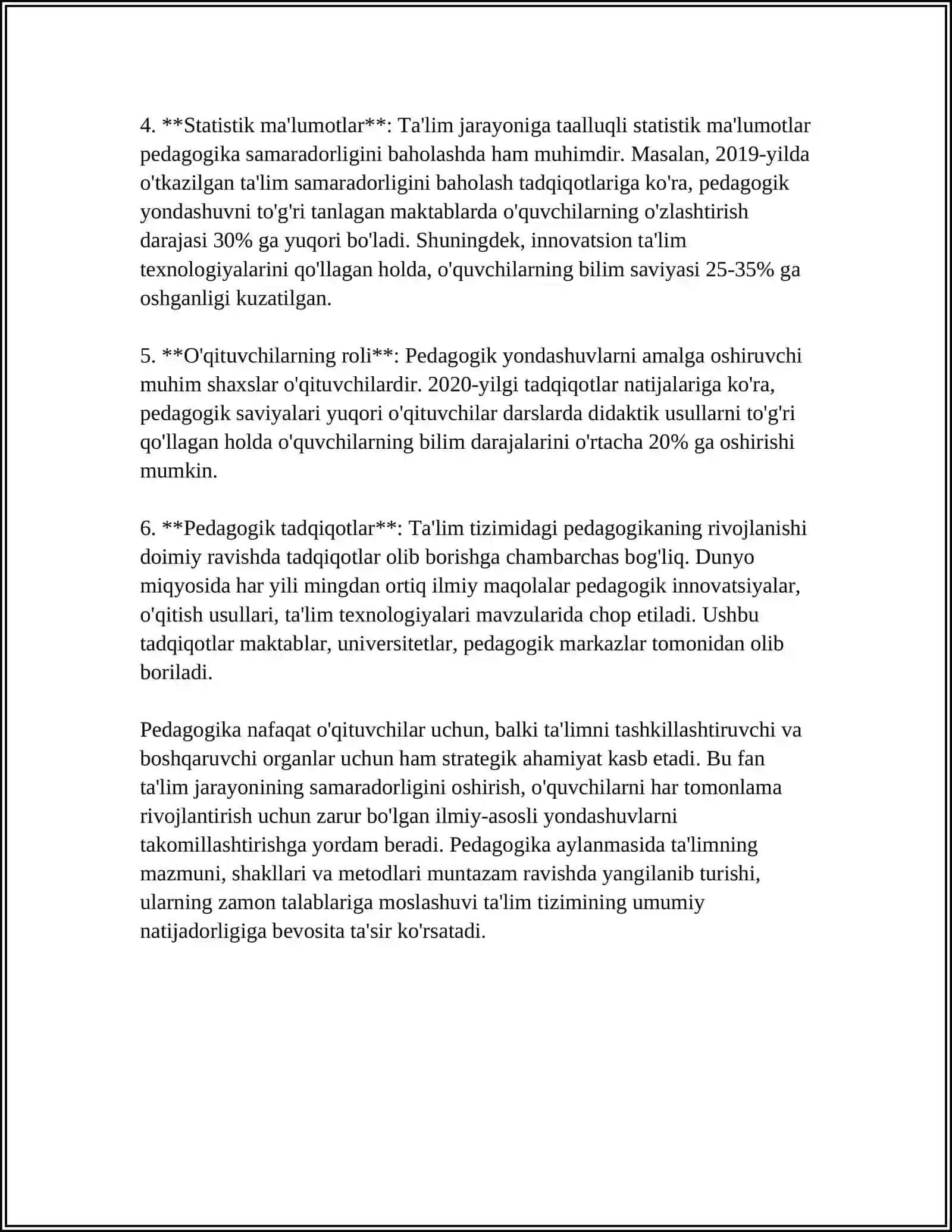 PEDAGOGIKA KASBNING JAMIYAT TARAQQIYOTDA TUTGAN OʻRNI 4