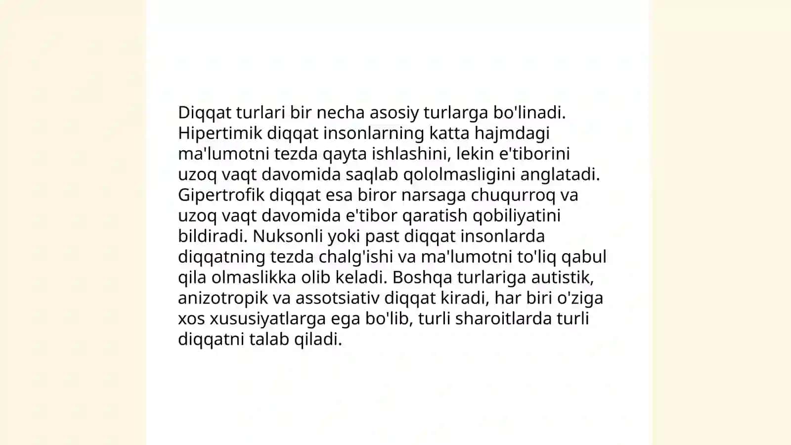 Diqqatning psixologik asoslari 4