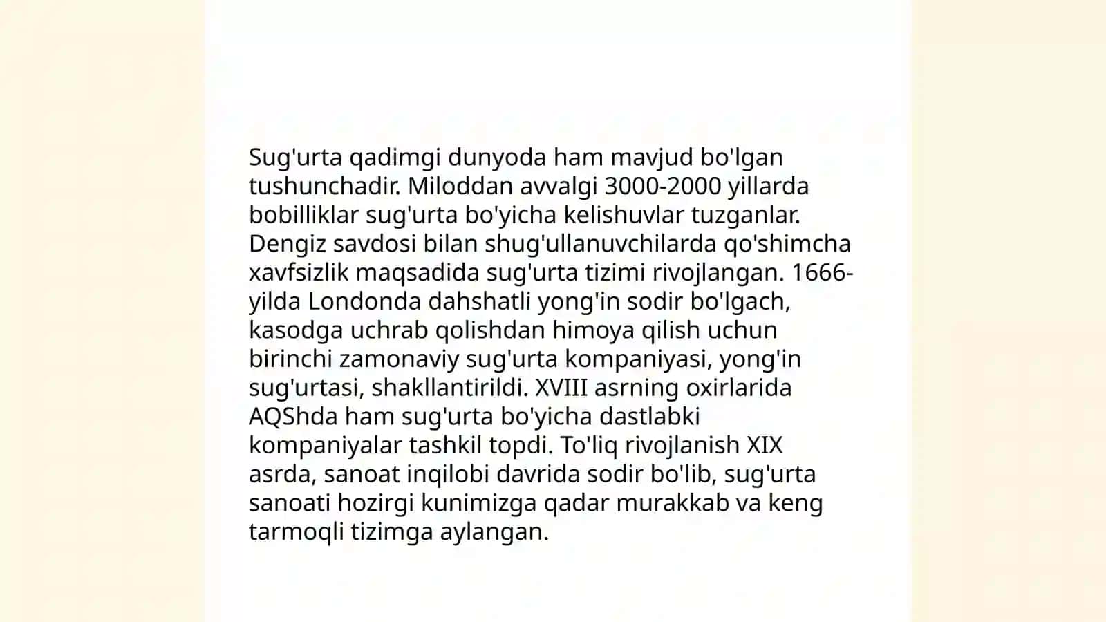 Sug'urtaning nazariy asoslari va iqtisodiy mohiyati 4