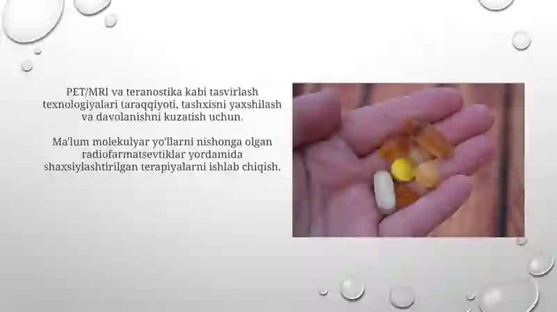Yadro kimyosining tibbiyotdagi oʻrni 4