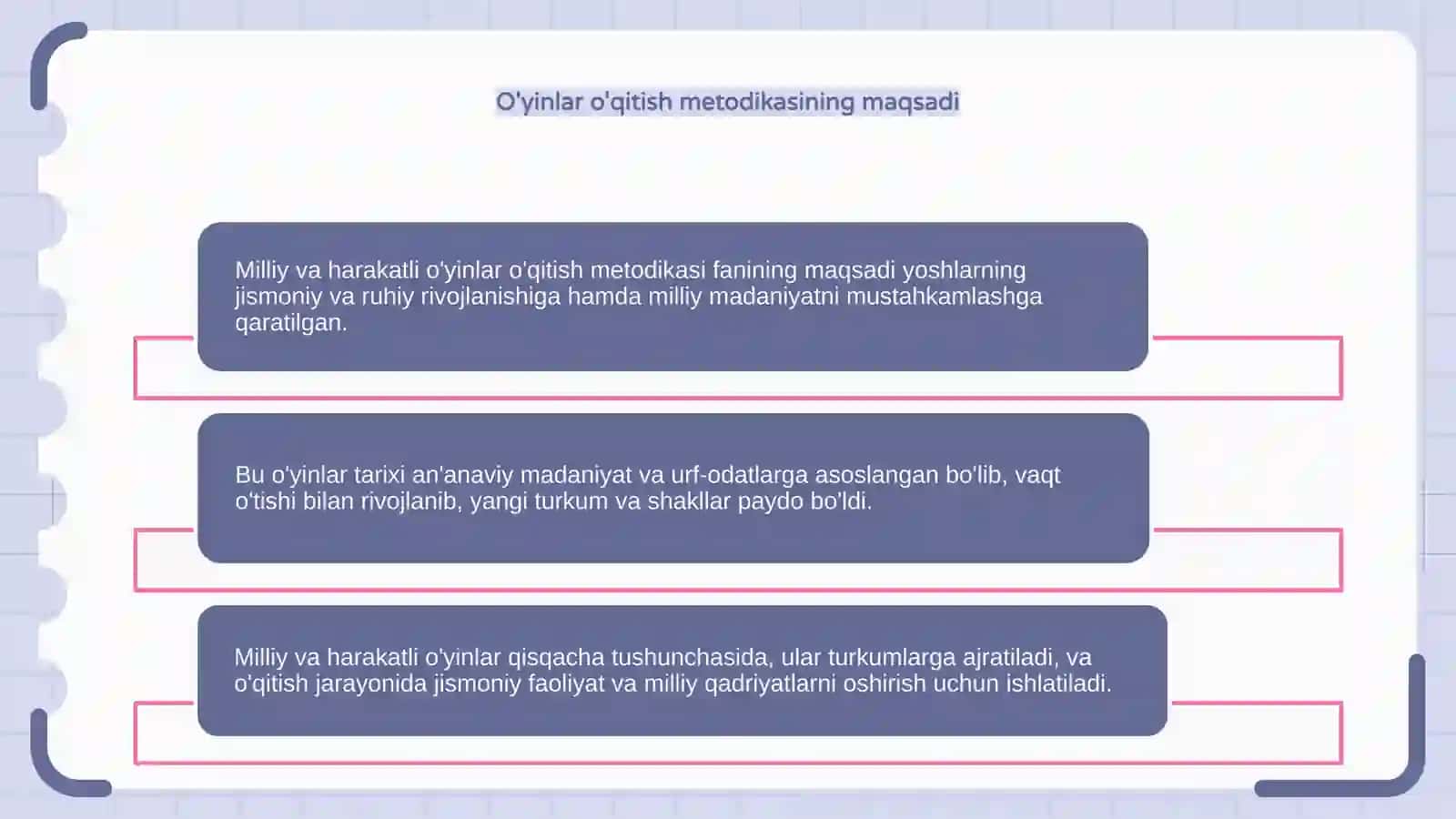Milliy va harakatli o'yinlar 4