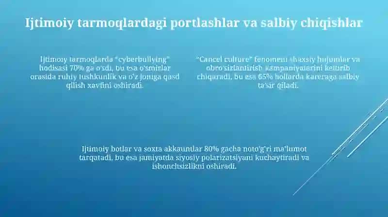 Ijtimoiy mediada tahdidlar, xurujlar va xavf-xatarlar 4