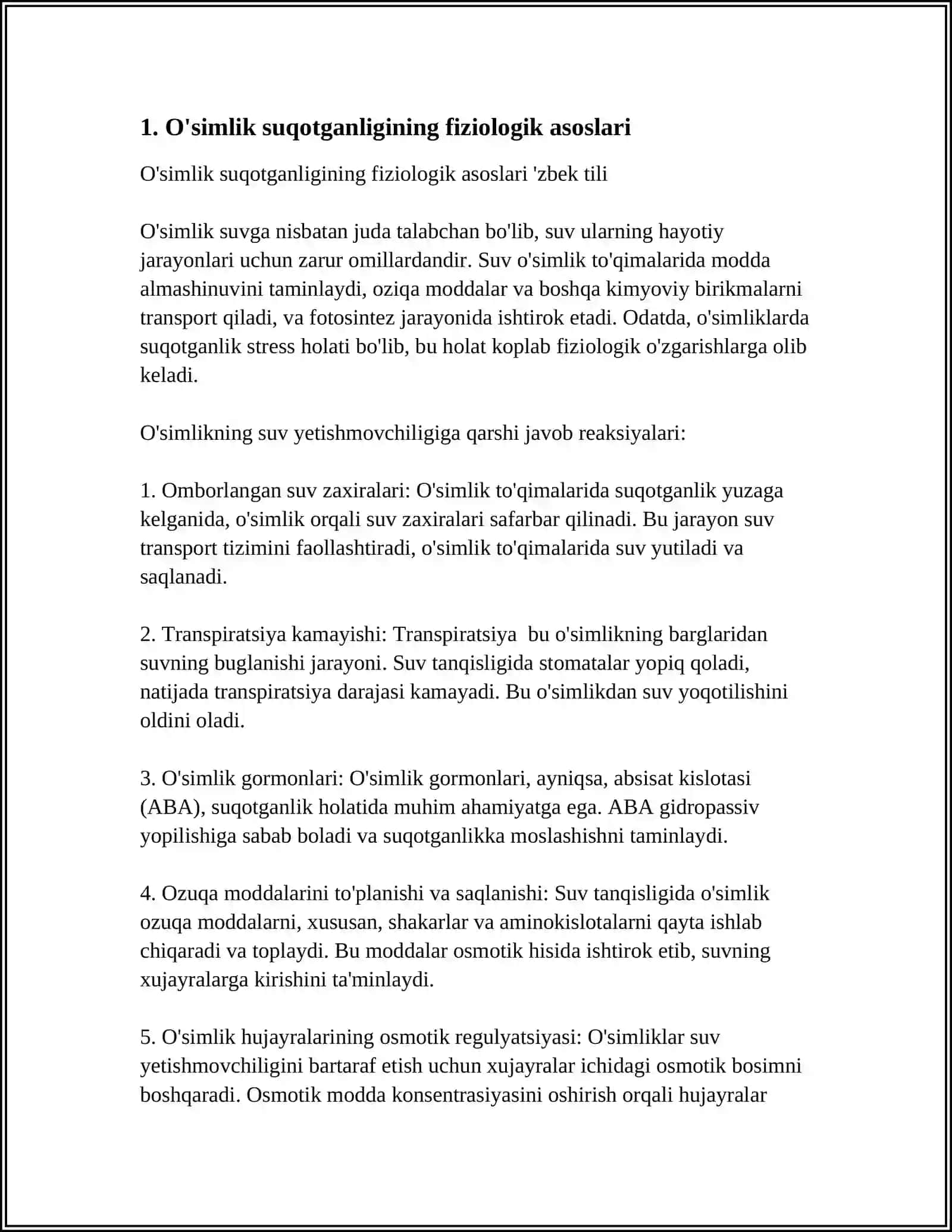 YEM-XASHAK EKINLARI FIZIOLOGIYASI 4