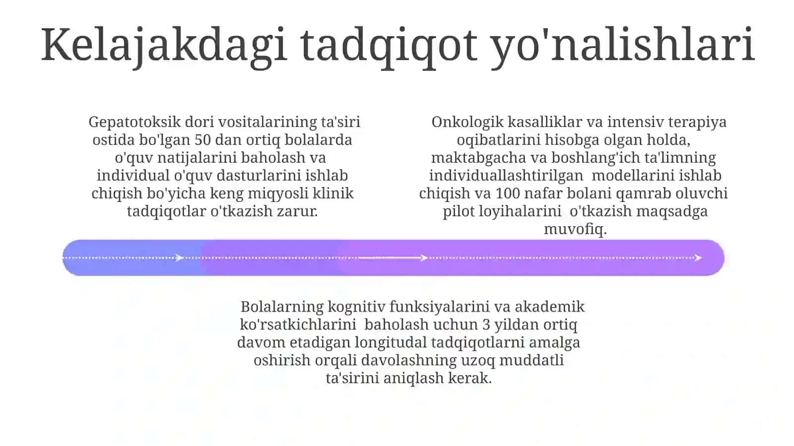Gematologiyali davolanishda boʻlgan bolalarda maktabgacha oʻrta taʼlim 4