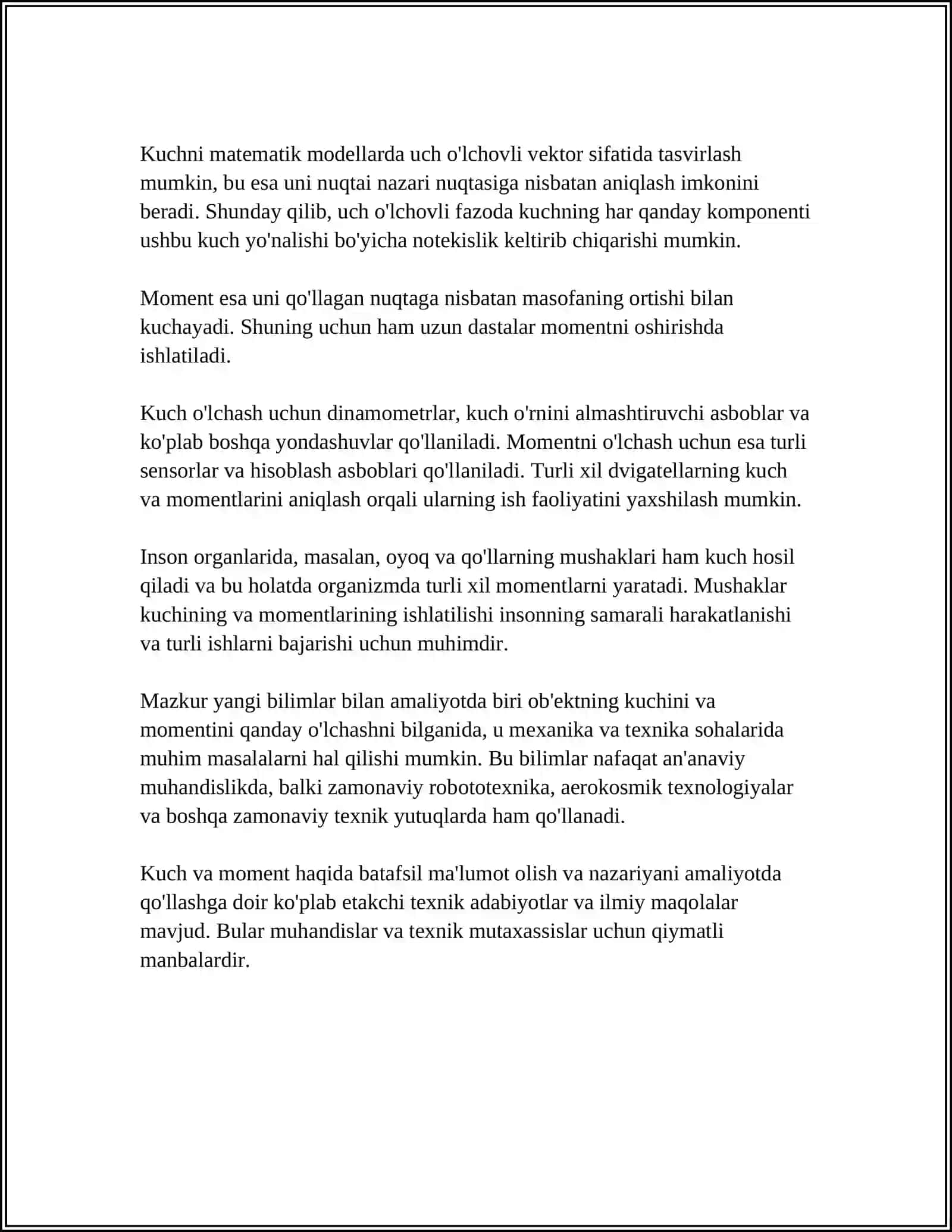 STATIKA ELEMENTLARI 4