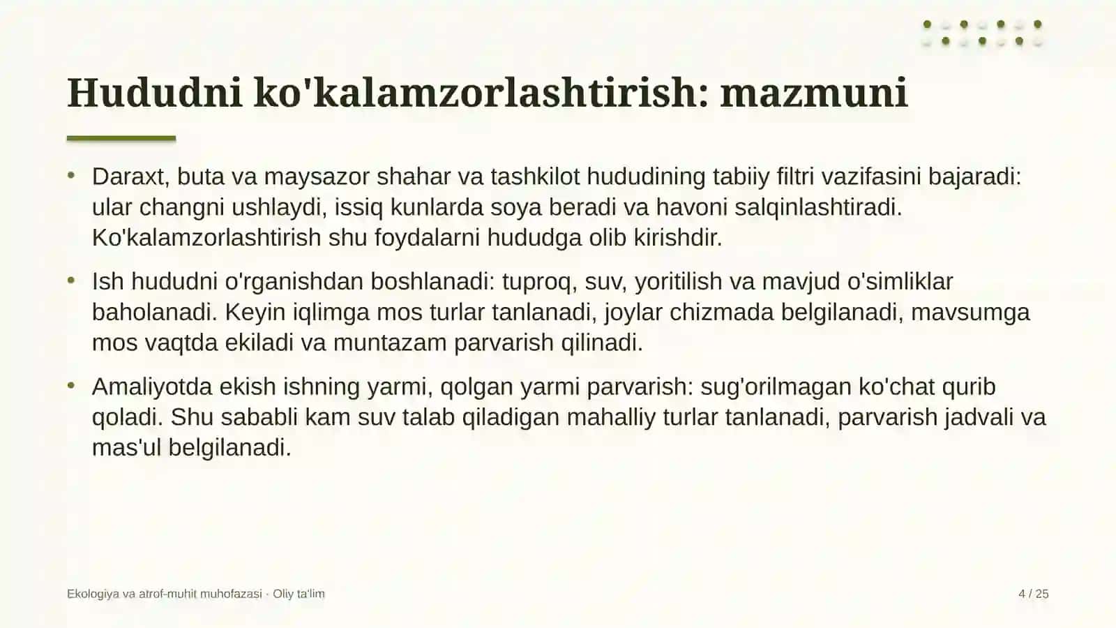 gilam yuvish sexlarida hududni ko'kalamzorlashtirish 9657 4