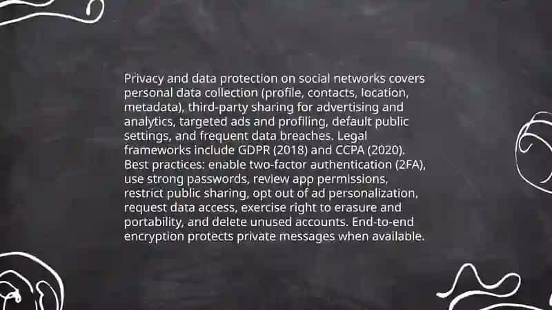 Social networks 4