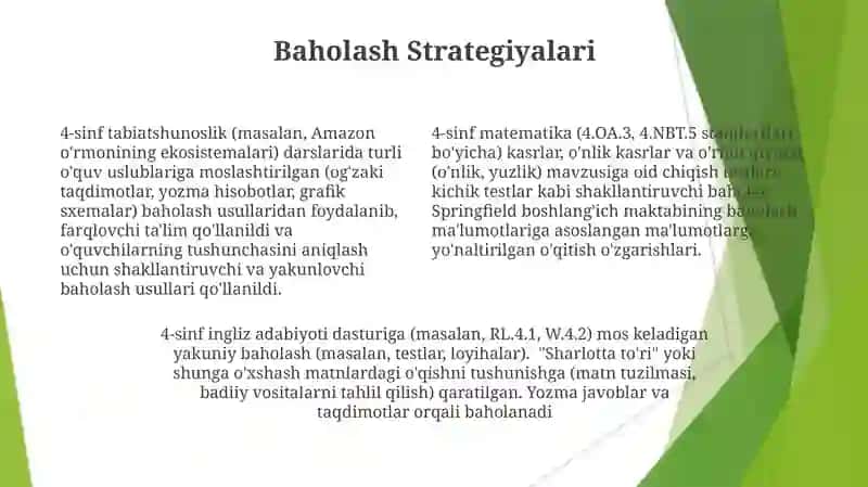 4-sinf dasturi bo’yicha dars ishlanma 4