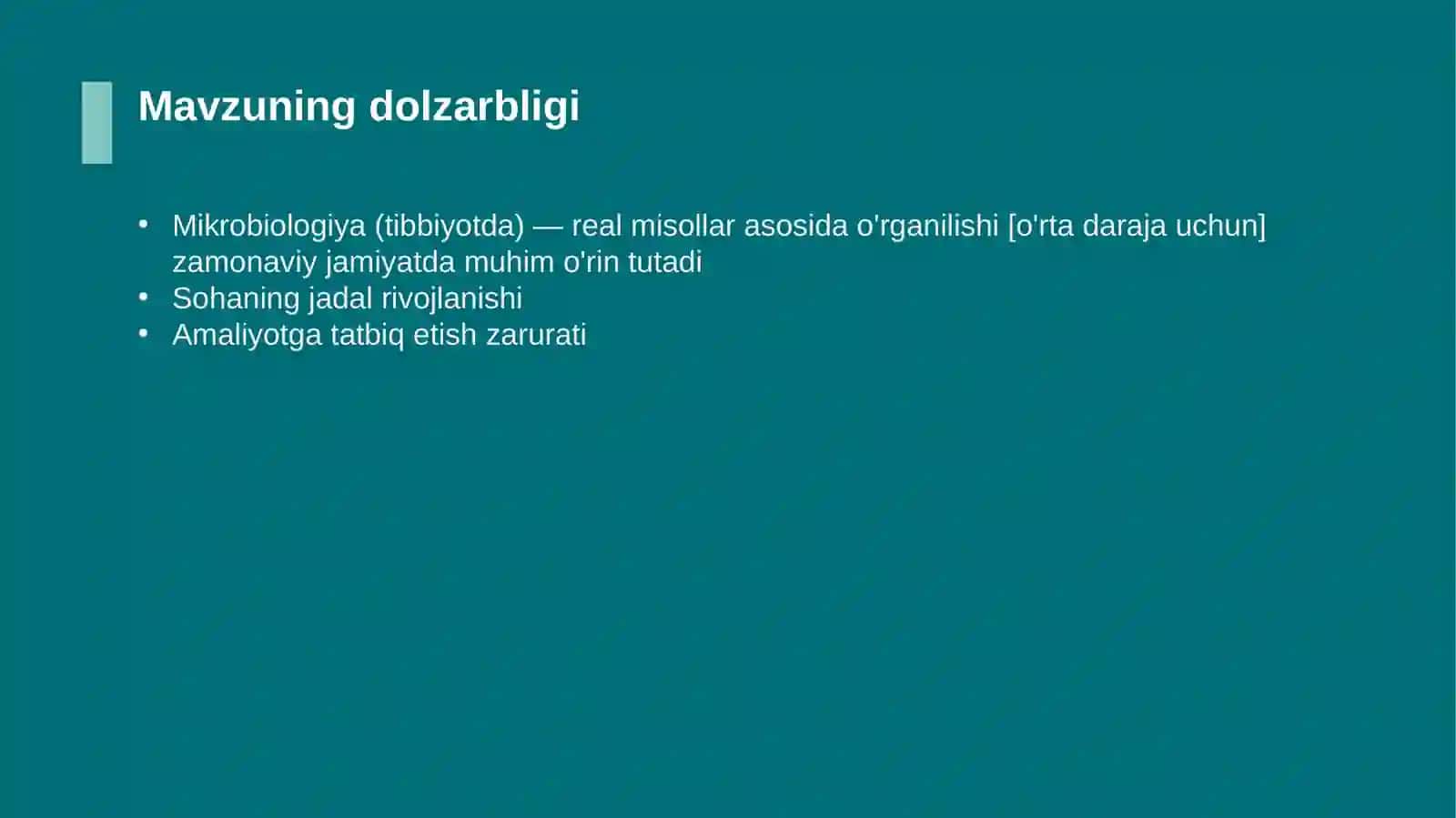 Mikrobiologiya (tibbiyotda) 4