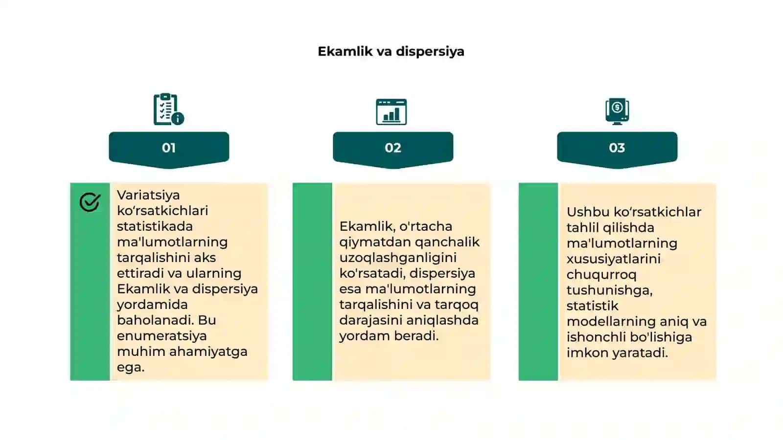 Variatsiya koʻrsatkichlari 4