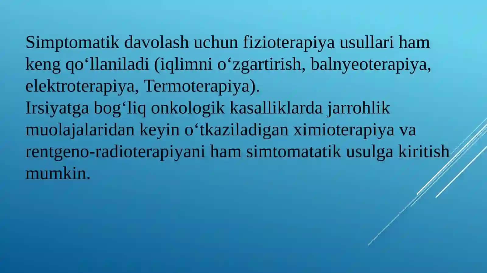 IRSIY KASALLIKLARNI DAVOLASH 4