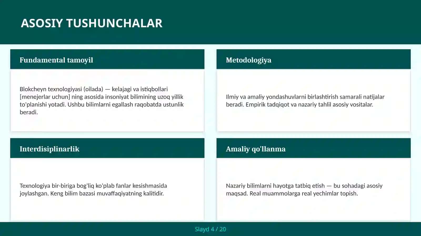 Blokcheyn Texnologiyasi (Oilada) - Kelajagi va Istiqbollari [Menejerlar Uchun] 4