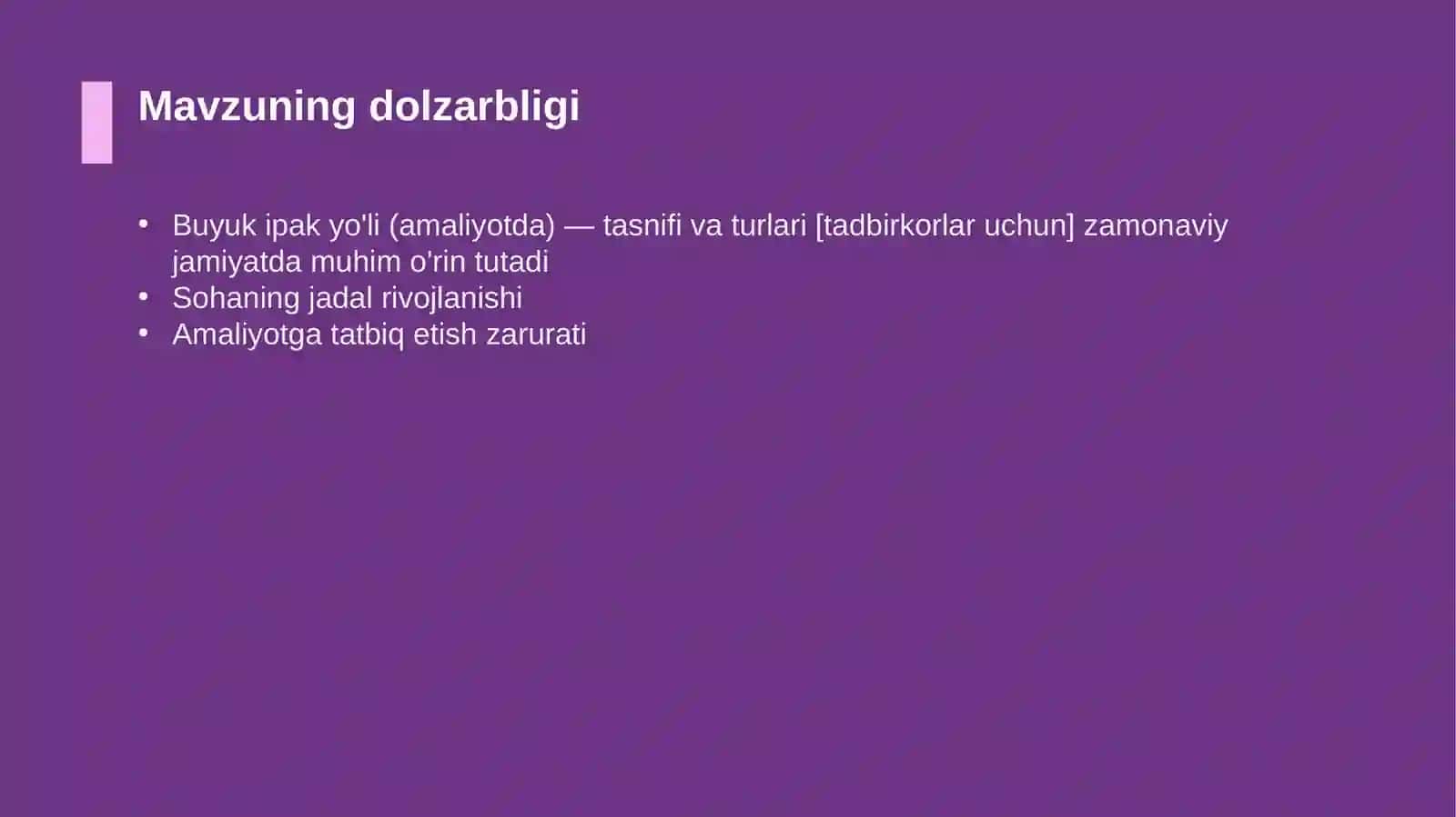 Buyuk ipak yo'li (amaliyotda) — tasnifi va turlari [tadbirkorlar uchun] 4