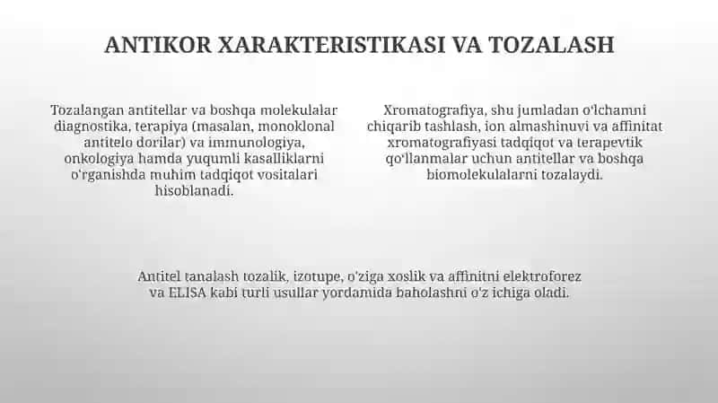 Xromotografiyaning tibbiyot izlanishlaridagi imkoniyatlari 4