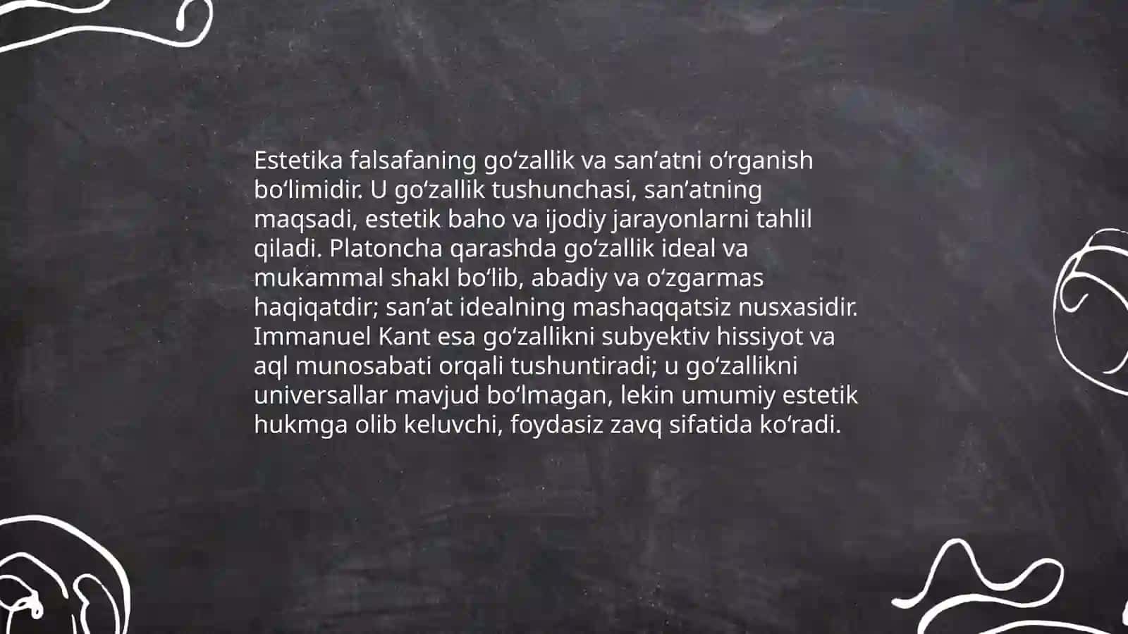 Go‘zallik — falsafiy tushuncha 4