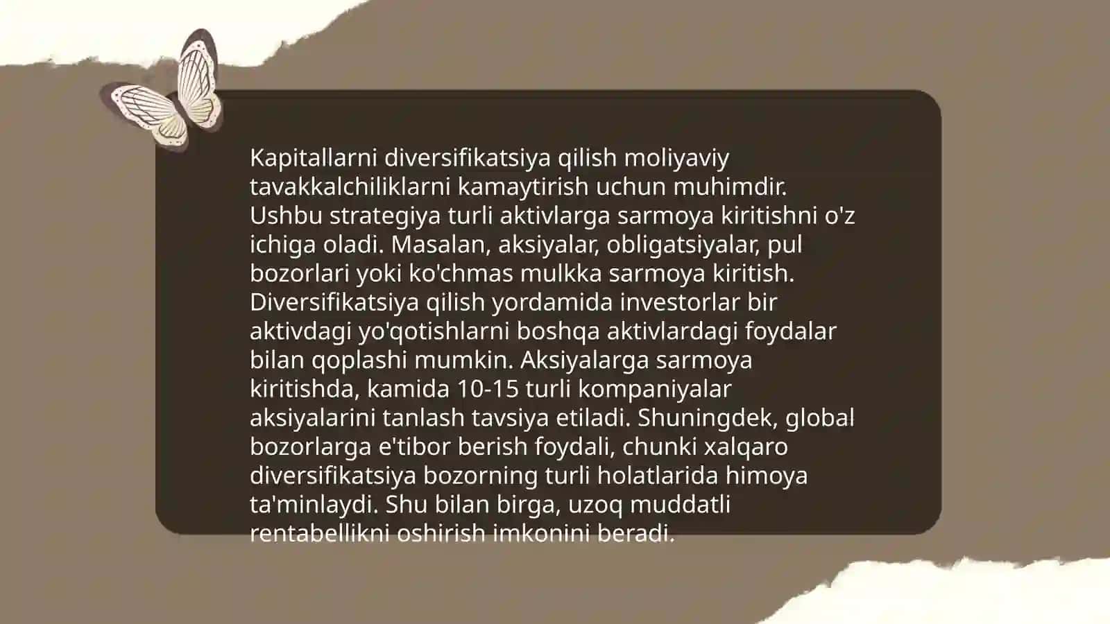 Risklarni minimallashtirishning moliyaviy usullari 4