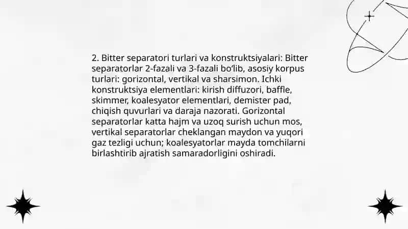 Bitter separatori 4