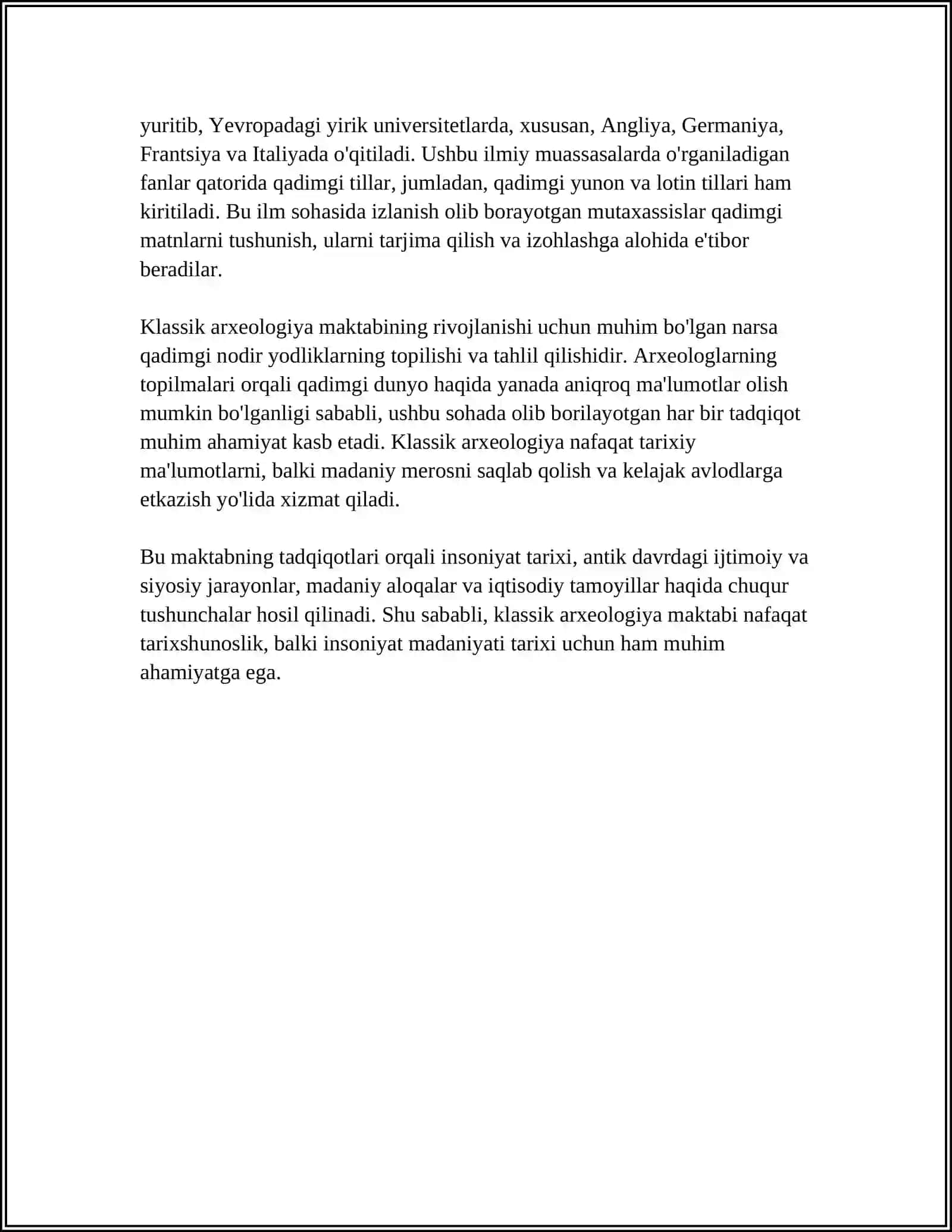 ASOSIY ARXEOLOGIK MAKTABLAR 4