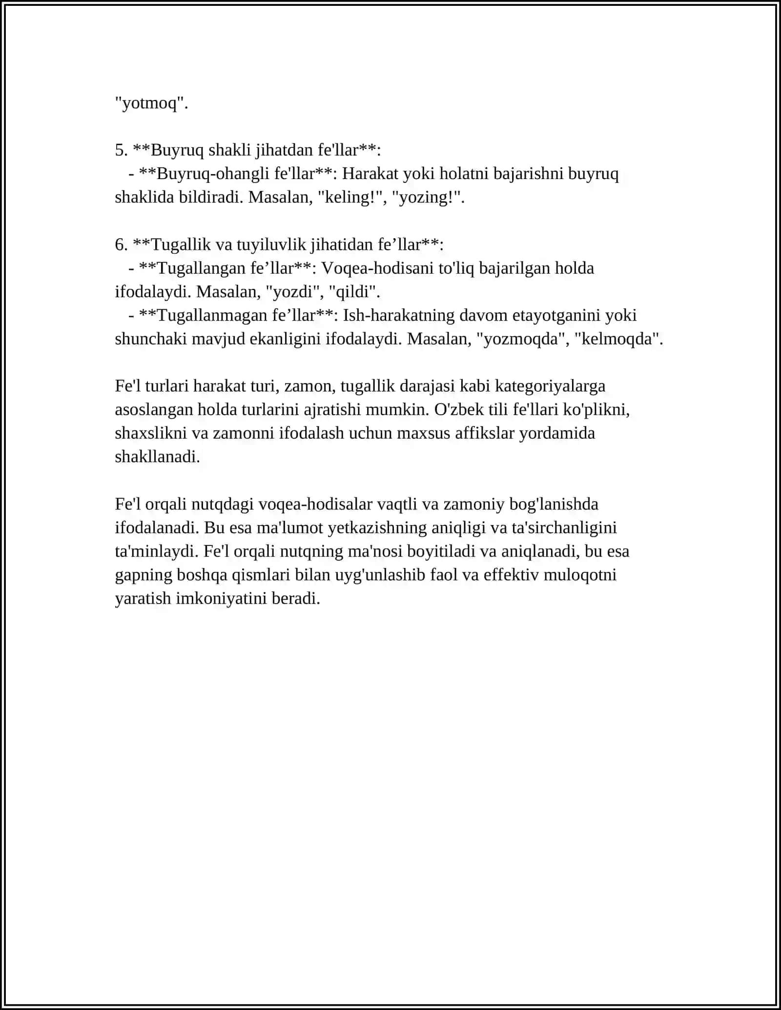BOSHLANG’ICH SINIF DARSLIKLARIDAN FELGA OID MASHIQNI TAYNIF QILISH 4