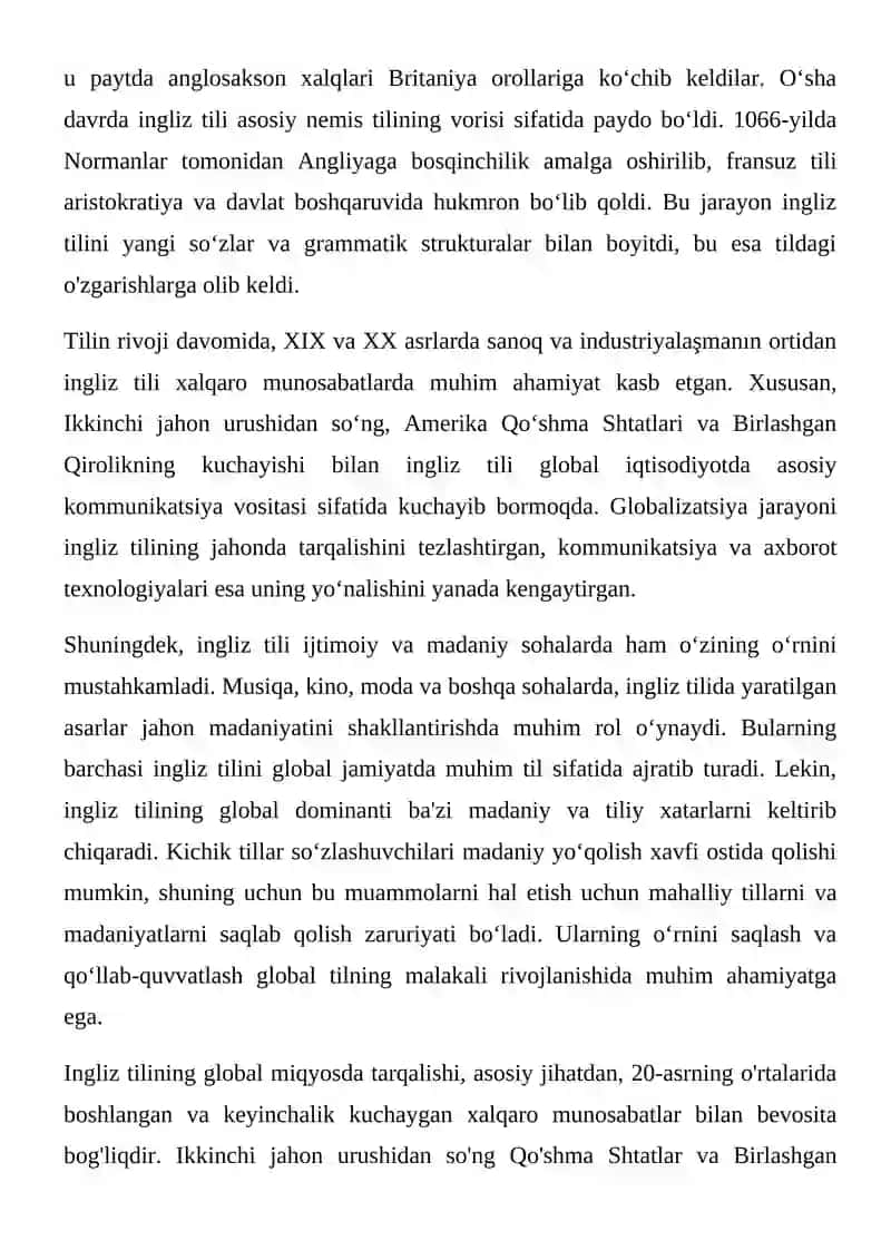Ingliz tili global til sifatida 4