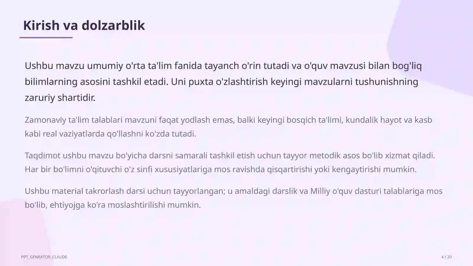 PIRLS va TIMSS xalqaro baholash dasturlariga tayyorgarlik: topshiriq turlari va misollar 4
