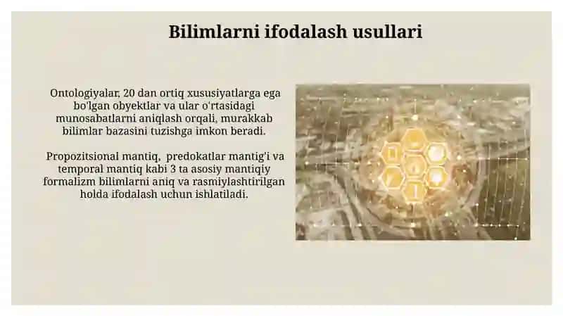 Bilimlarga asoslangan tizimlar 4