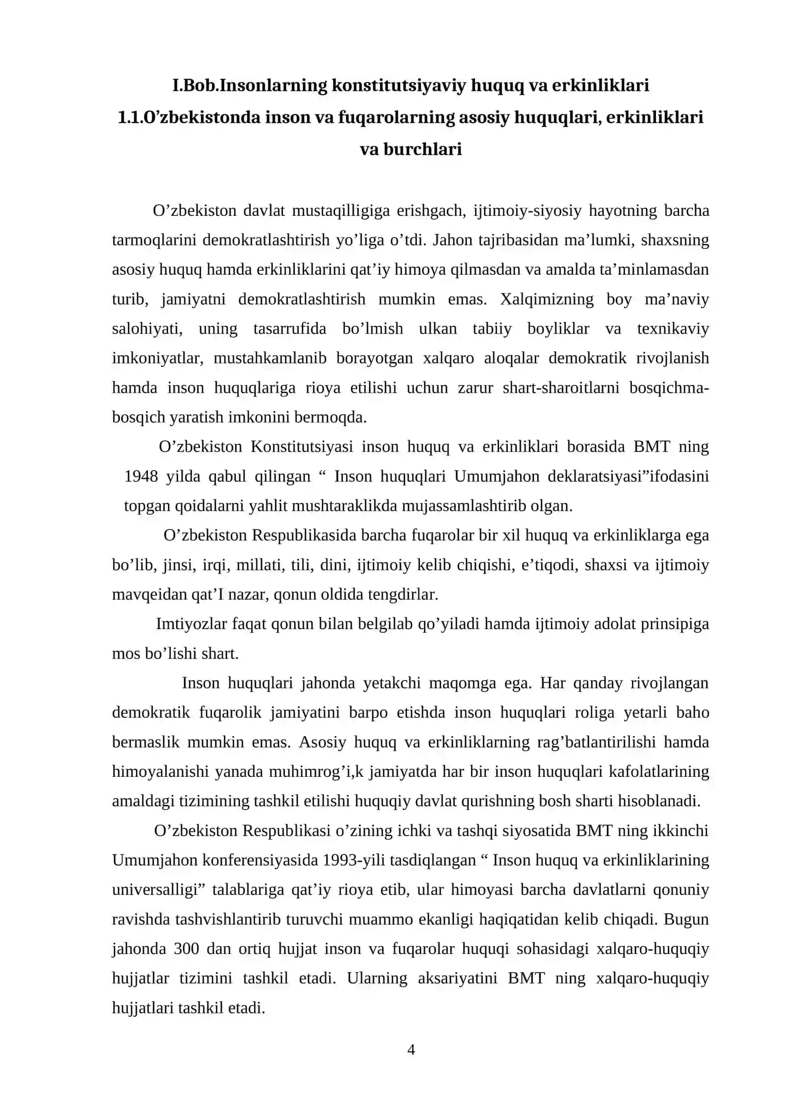 Insonlarning konstitutsiyaviy huquq va erkinliklari - huqyqiy madaniyat ko‘rsatkichi 4