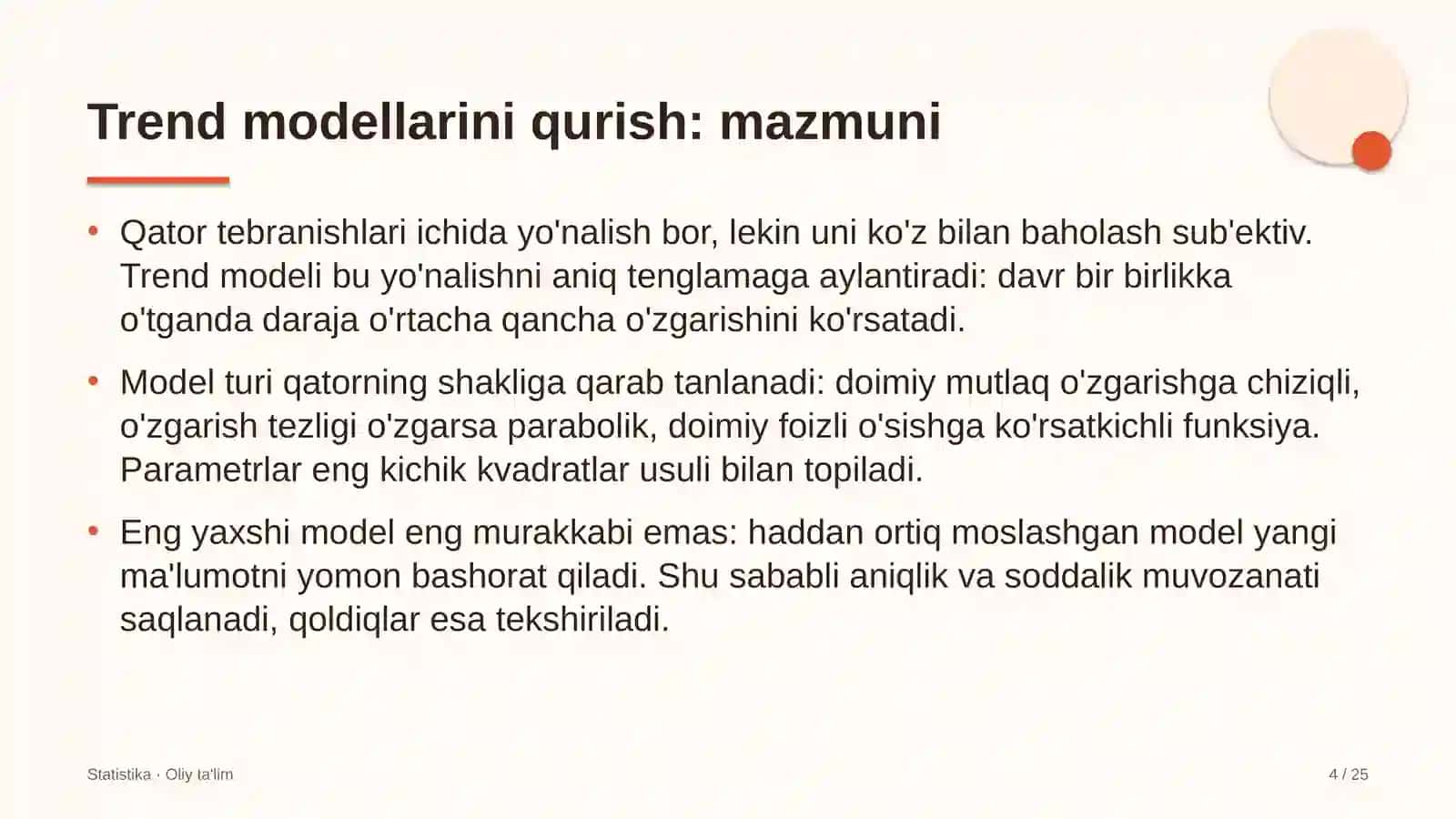 Blogerlik faoliyatida trend modellarini qurish 4